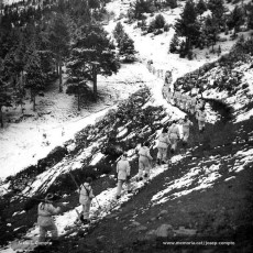 La Companyia d’Esquí de marxa per La Molina.