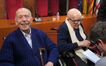 José Fernández Olmo i Tomàs Dalmau. (Fotografia de Conxita Parcerisas).