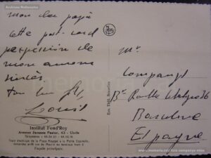 postal al pare des clinica belga 1937 o 1938 2