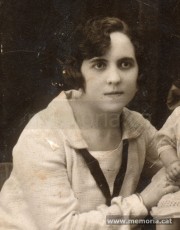 Carme Baltiérrez Clotet, sotsadministradora de l'Asil Selves i Carner. (Arxiu Maria Selves Baltiérrez) 
