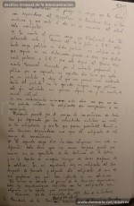 Selecció de fulls de l'expedient de depuració del mestre Pere Aloy Anell i diversa documentació referida a la seva activitat i a la seva depuració: nomenament i presa de possessió a Manresa, presentació a les autoritats franquistes el 17/5/1939, notificació de l'alcalde de Manresa al cap de la secció administrativa de primera ensenyança de la província de Barcelona de l'arribada de Pere Aloy Anell a la ciutat, carta de l'alcalde de Gironella al seu homòleg manresà on li confirma la bona conducta del mestre Pere Aloy Anell, full de serveis i càlcul de triennis. (Arxiu Comarcal del Bages, Archivo General de la Administración, Col·lecció particular família Aloy – Riera, Arxiu Municipal de Manresa)