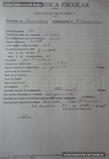 21/11/1932: estadístiques escolars de Manresa que inventarien els edificis escolars de la ciutat amb el seu estat i condicions higièniques –deu centres en mal estat-, així com el seu mobiliari i material, que és insuficient en la majoria d’escoles. També recullen dades sobre les colònies escolars, així com informació específica d’alguns centres concrets de la ciutat, de la població escolar general -4502 alumnes- i del nombre de mestres. (Arxiu Comarcal del Bages)
