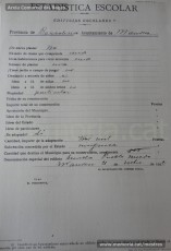 21/11/1932: estadístiques escolars de Manresa que inventarien els edificis escolars de la ciutat amb el seu estat i condicions higièniques –deu centres en mal estat-, així com el seu mobiliari i material, que és insuficient en la majoria d’escoles. També recullen dades sobre les colònies escolars, així com informació específica d’alguns centres concrets de la ciutat, de la població escolar general -4502 alumnes- i del nombre de mestres. (Arxiu Comarcal del Bages)