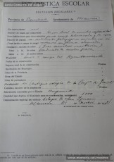 21/11/1932: estadístiques escolars de Manresa que inventarien els edificis escolars de la ciutat amb el seu estat i condicions higièniques –deu centres en mal estat-, així com el seu mobiliari i material, que és insuficient en la majoria d’escoles. També recullen dades sobre les colònies escolars, així com informació específica d’alguns centres concrets de la ciutat, de la població escolar general -4502 alumnes- i del nombre de mestres. (Arxiu Comarcal del Bages)