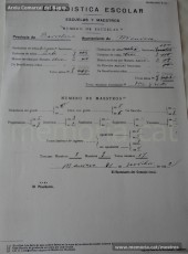 21/11/1932: estadístiques escolars de Manresa que inventarien els edificis escolars de la ciutat amb el seu estat i condicions higièniques –deu centres en mal estat-, així com el seu mobiliari i material, que és insuficient en la majoria d’escoles. També recullen dades sobre les colònies escolars, així com informació específica d’alguns centres concrets de la ciutat, de la població escolar general -4502 alumnes- i del nombre de mestres. (Arxiu Comarcal del Bages)