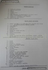 Febrer-maig de 1933: inventaris dels centres escolars de Manresa següents: escola nacional unitària nº 4 de nens, escola nacional unitària nº 3 de nens, escola de nenes del Sant Ignasi i les diferents escoles ubicades a l’edifici de Sant Ignasi. (Arxiu Comarcal del Bages)