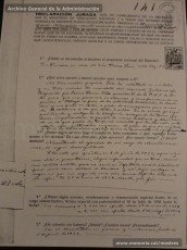Selección de páginas del expediente de depuración del maestro Hermenegild Lladó Bilarrúbies y acreditación que presenta a las autoridades franquistas el 21/2/1939 como muestra de haber ejercido de maestro en el Grup Escolar Renaixença desde el 12 de noviembre de 1934. (Arxiu Comarcal del Bages, Archivo General de la Administración y Arxiu Municipal de Manres