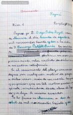Mostres de tipus textuals. Resulta molt interessant, per la seva modernitat, destacar la gran diversitat de tipus de text que feia treballar Josep Albagés als seus alumnes per donar-los un domini dels diferents registres de llenguatge. S’hi poden llegir cartes, actes, esqueles, felicitacions, factures, oficis, comandes, certificats, anuncis, etc. (Arxiu Comarcal del Bages)