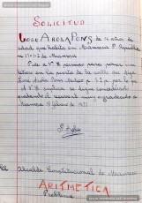 Mostres de tipus textuals. Resulta molt interessant, per la seva modernitat, destacar la gran diversitat de tipus de text que feia treballar Josep Albagés als seus alumnes per donar-los un domini dels diferents registres de llenguatge. S’hi poden llegir cartes, actes, esqueles, felicitacions, factures, oficis, comandes, certificats, anuncis, etc. (Arxiu Comarcal del Bages)