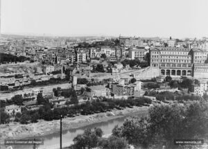 Aspecte del sector sud-est de la ciutat cap a la dècada dels anys vint del segle passat.
Procedència: Arxiu Jaume Pons i Agulló.