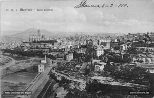 Vista general de Manresa.
Procedència: Arxiu Comarcal del Bages