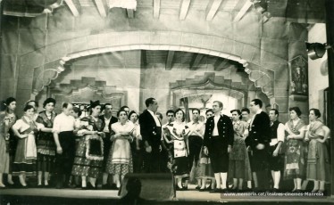 "La del soto de Parral", sarsuela amb la  Marcos Redondo (1955)

