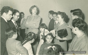 Festa benèfica  amb Mary Santpere, Teresa Codina, Pere Tarragó, Paquita Blanch (1957)

