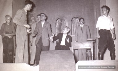 Joan Prat Farreras, Mariano Cardona, Francisco Torras, Joan Prat Guitart. (1952)