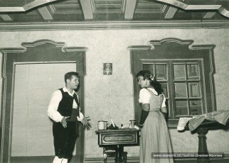 "De teixidor a Sant" amb Àngel Tulleuda i Rosa Vila.(1958)