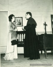 "El místic" amb Rosa Vila i Àngel Tulleuda.  (1961)
