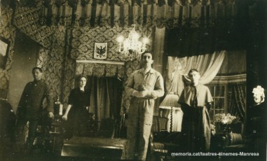 "El Cardenal" amb Mª Matilde Almendros. (1942)