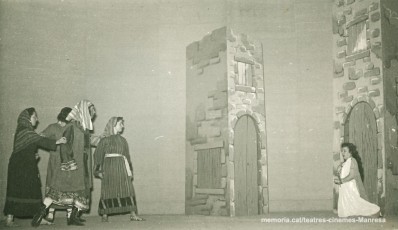 "Una hisória de Cristo" amb  Rosa Vila (Magdalena). (1956)