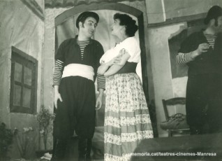 "Reina" amb  Salvador Soler i Rosa Vila. (1957)