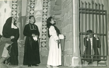 "La Oración de Bernadette" amb Maria bruguera, Àngel tulleuda, Rosa Vila i Enric Tatjé. (1958)