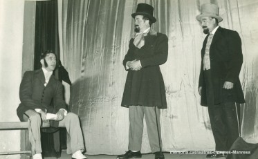 "La Oración de Bernadette" amb Enric Tatjé, Martí Camprubí i Josep Canal. (1958)
