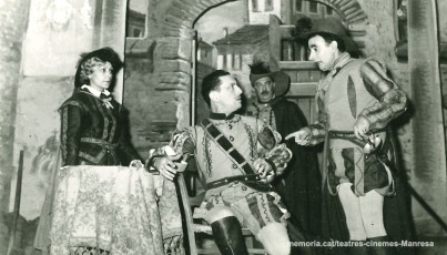 Rafaela Lladó, Enric Tatjé, Joan Vila i Joan Trench.