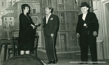 Rosa Golet, Enric Tatjé i Pedro Cánovas.