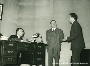 "Testigo de cargo" amb Enric Tatjé, Joan Torras i Salvador Soler.