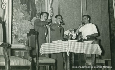Enric Tatjé, Enric Sanmartí i Domènec Ferrer.