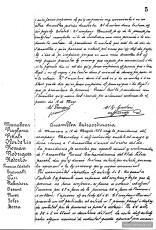 Acta de l’ADCI de 12 de març de 1932 amb els noms de la Junta i de la comissió estatutària. (ACBG)