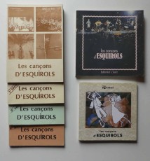 Cançoners de les cançons d'Esquirols. (Edicions de 1987,1989, 1980, 1981, 1984 i 2004)