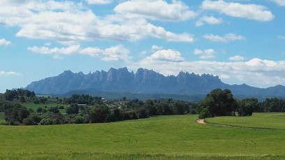 Vista panoràmica de Montserrat